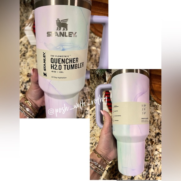 Stanley 40 oz. Stainless Steel H2.0 Flowstate Quencher, NWT - Picture 6 of 9